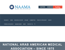 Tablet Screenshot of naama.com